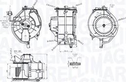 Magneti Marelli 069412759010 - Вентилятор салону autozip.com.ua