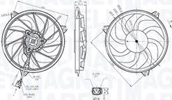 Magneti Marelli 069422865010 - Вентилятор, охолодження двигуна autozip.com.ua