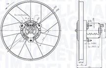 Magneti Marelli 069422885010 - Вентилятор, охолодження двигуна autozip.com.ua