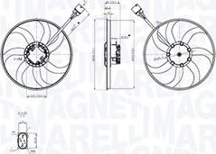 Magneti Marelli 069422875010 - Вентилятор, охолодження двигуна autozip.com.ua