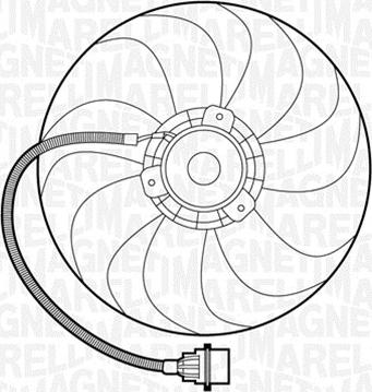 Magneti Marelli 069422272010 - Вентилятор, охолодження двигуна autozip.com.ua