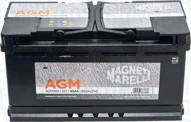 Magneti Marelli 069095850009 - Стартерна акумуляторна батарея, АКБ autozip.com.ua
