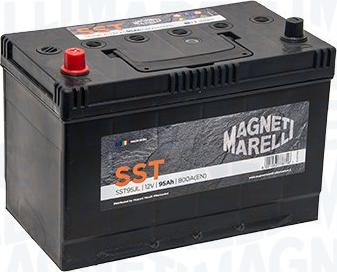 Magneti Marelli 069095800018 - Стартерна акумуляторна батарея, АКБ autozip.com.ua