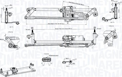 Magneti Marelli 064351748010 - Система очищення вікон autozip.com.ua