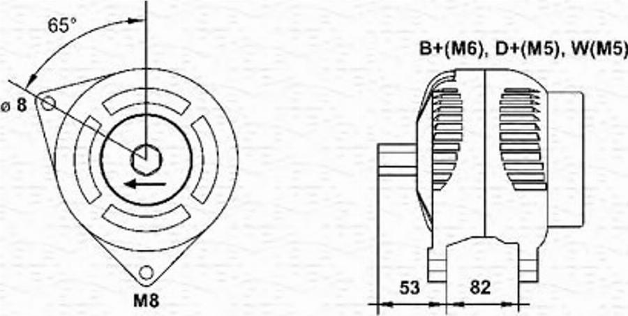 Magneti Marelli 063377464010 - Генератор autozip.com.ua