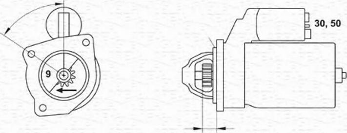 Magneti Marelli 063217121010 - Стартер autozip.com.ua