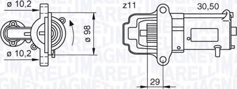 Magneti Marelli 063280027010 - Стартер autozip.com.ua