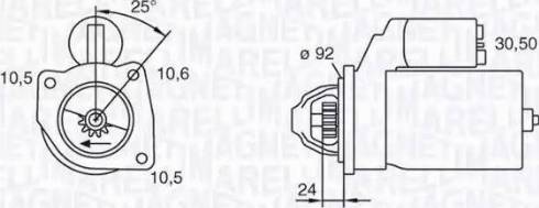 Magneti Marelli 063227501010 - Стартер autozip.com.ua