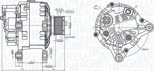 Magneti Marelli 063739064010 - Генератор autozip.com.ua