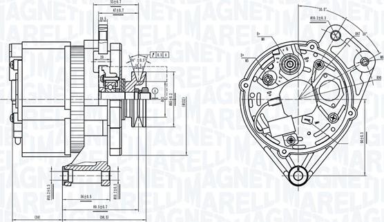 Magneti Marelli 063739061010 - Генератор autozip.com.ua