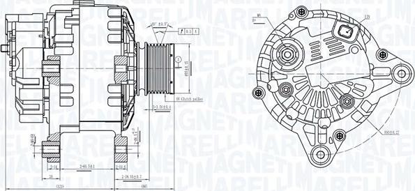 Magneti Marelli 063736363010 - Генератор autozip.com.ua