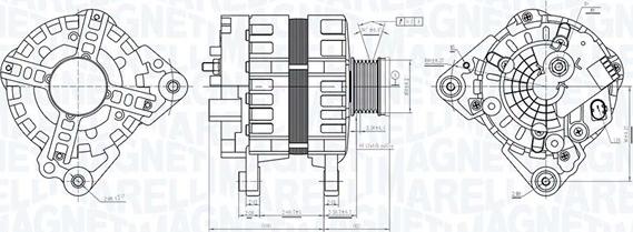 Magneti Marelli 063736232010 - Генератор autozip.com.ua