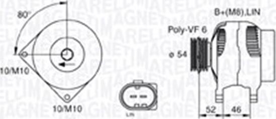 Magneti Marelli 063730031010 - Генератор autozip.com.ua