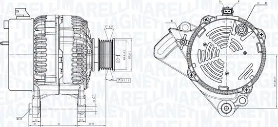 Magneti Marelli 063730733010 - Генератор autozip.com.ua