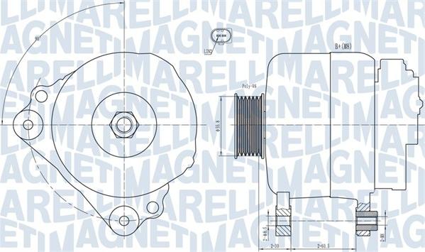 Magneti Marelli 063731992010 - Генератор autozip.com.ua