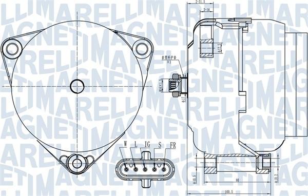 Magneti Marelli 063731997010 - Генератор autozip.com.ua