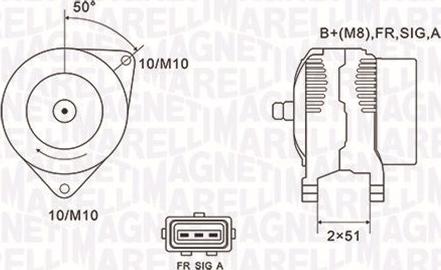 Magneti Marelli 063731941010 - Генератор autozip.com.ua