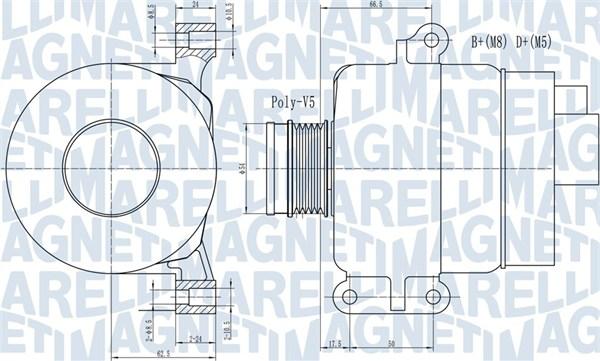 Magneti Marelli 063731969010 - Генератор autozip.com.ua