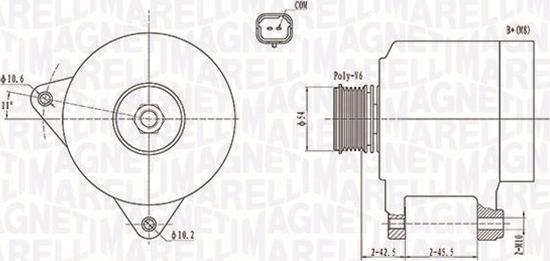 Magneti Marelli 063731914010 - Генератор autozip.com.ua