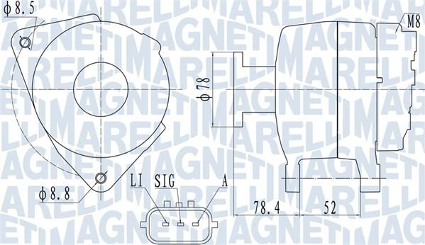 Magneti Marelli 063731989010 - Генератор autozip.com.ua