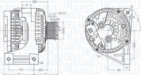 Magneti Marelli 063731439010 - Генератор autozip.com.ua