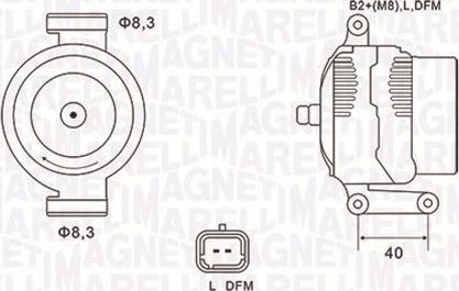 Magneti Marelli 063731470010 - Генератор autozip.com.ua