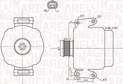 Magneti Marelli 063731592010 - Генератор autozip.com.ua