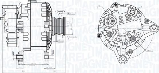 Magneti Marelli 063731562010 - Генератор autozip.com.ua