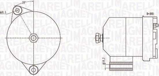 Magneti Marelli 063731586010 - Генератор autozip.com.ua