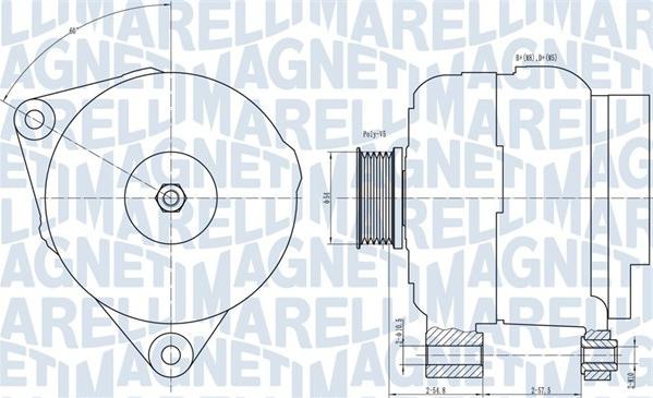 Magneti Marelli 063731658010 - Генератор autozip.com.ua