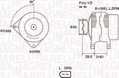 Magneti Marelli 063731678010 - Генератор autozip.com.ua