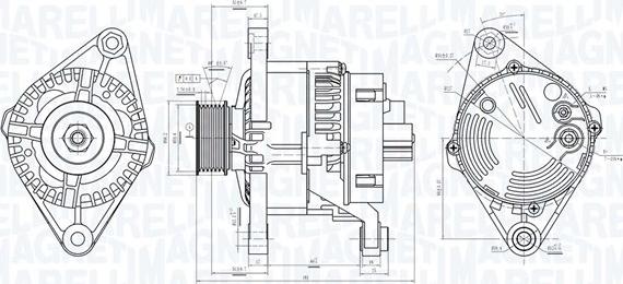 Magneti Marelli 063731084010 - Генератор autozip.com.ua