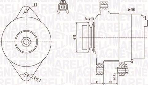 Magneti Marelli 063731806010 - Генератор autozip.com.ua