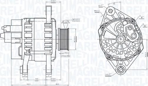 Magneti Marelli 063731743010 - Генератор autozip.com.ua