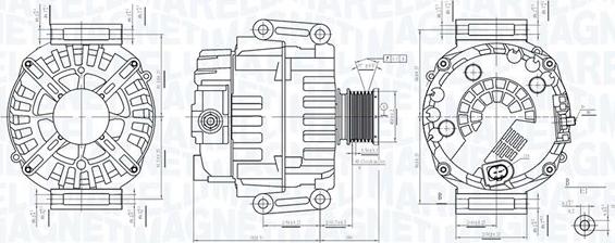 Magneti Marelli 063732072010 - Генератор autozip.com.ua