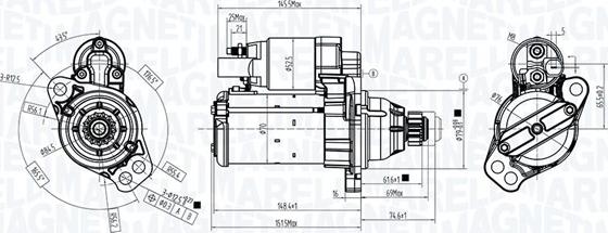 Magneti Marelli 063725696010 - Стартер autozip.com.ua