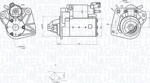 Magneti Marelli 063726092010 - Стартер autozip.com.ua