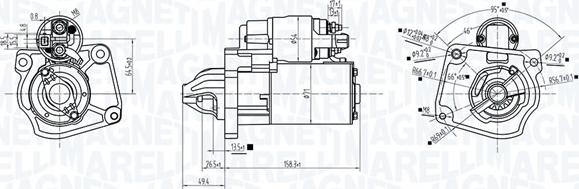 Magneti Marelli 063726281010 - Стартер autozip.com.ua