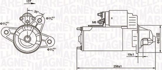 Magneti Marelli 063720977010 - Стартер autozip.com.ua