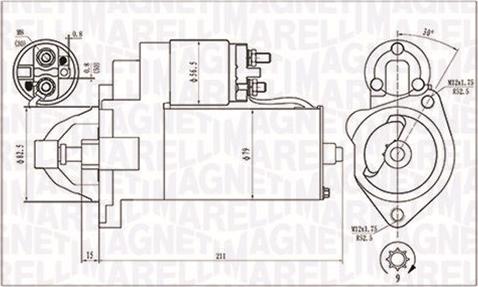 Magneti Marelli 063720624010 - Стартер autozip.com.ua