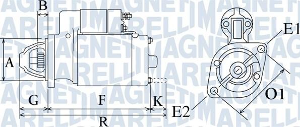 Magneti Marelli 063720162010 - Стартер autozip.com.ua
