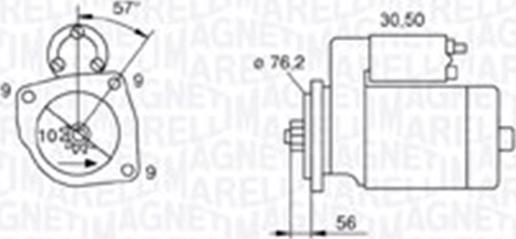 Magneti Marelli 063720801010 - Стартер autozip.com.ua