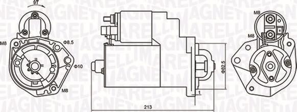 Magneti Marelli 063720880010 - Стартер autozip.com.ua