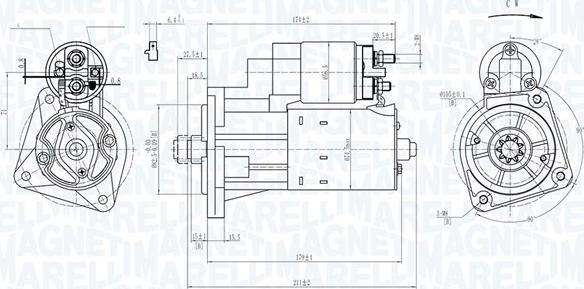 Magneti Marelli 063720297010 - Стартер autozip.com.ua