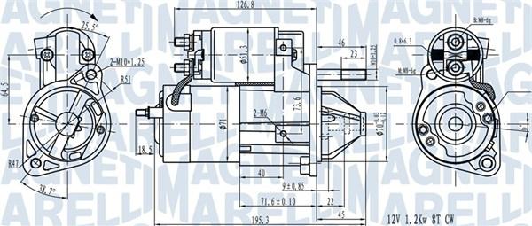 Magneti Marelli 063721492010 - Стартер autozip.com.ua