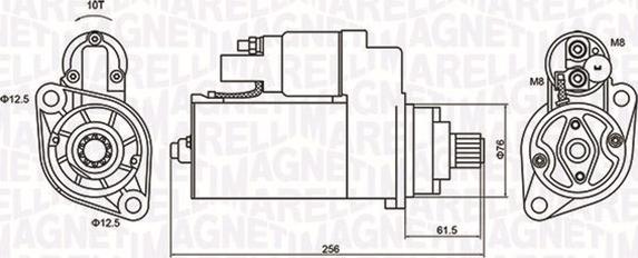 Magneti Marelli 063721405010 - Стартер autozip.com.ua