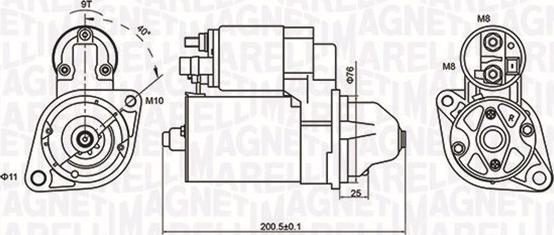 Magneti Marelli 063721412010 - Стартер autozip.com.ua