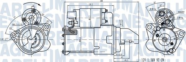 Magneti Marelli 063721543010 - Стартер autozip.com.ua