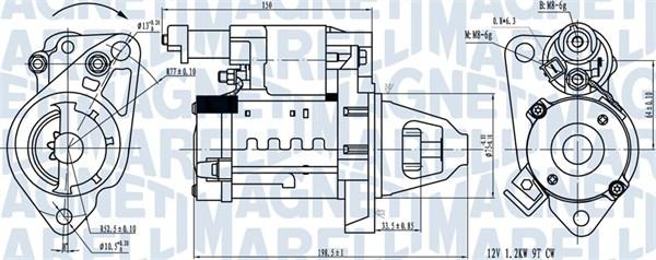 Magneti Marelli 063721642610 - Стартер autozip.com.ua