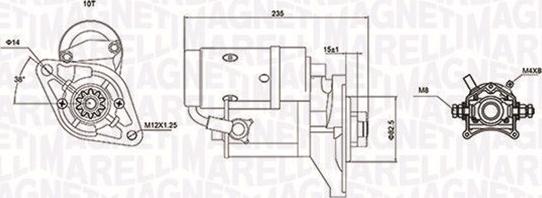 Magneti Marelli 063721089010 - Стартер autozip.com.ua